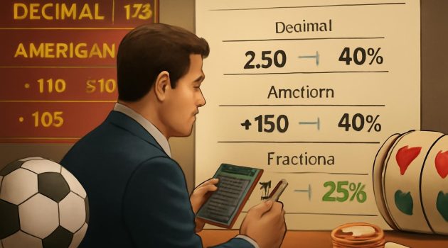 How to Read Sports Betting Odds: Implied Probability and Bookmaker Margin